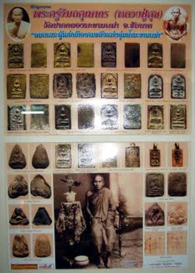 Liste d'amulettes Thai.
